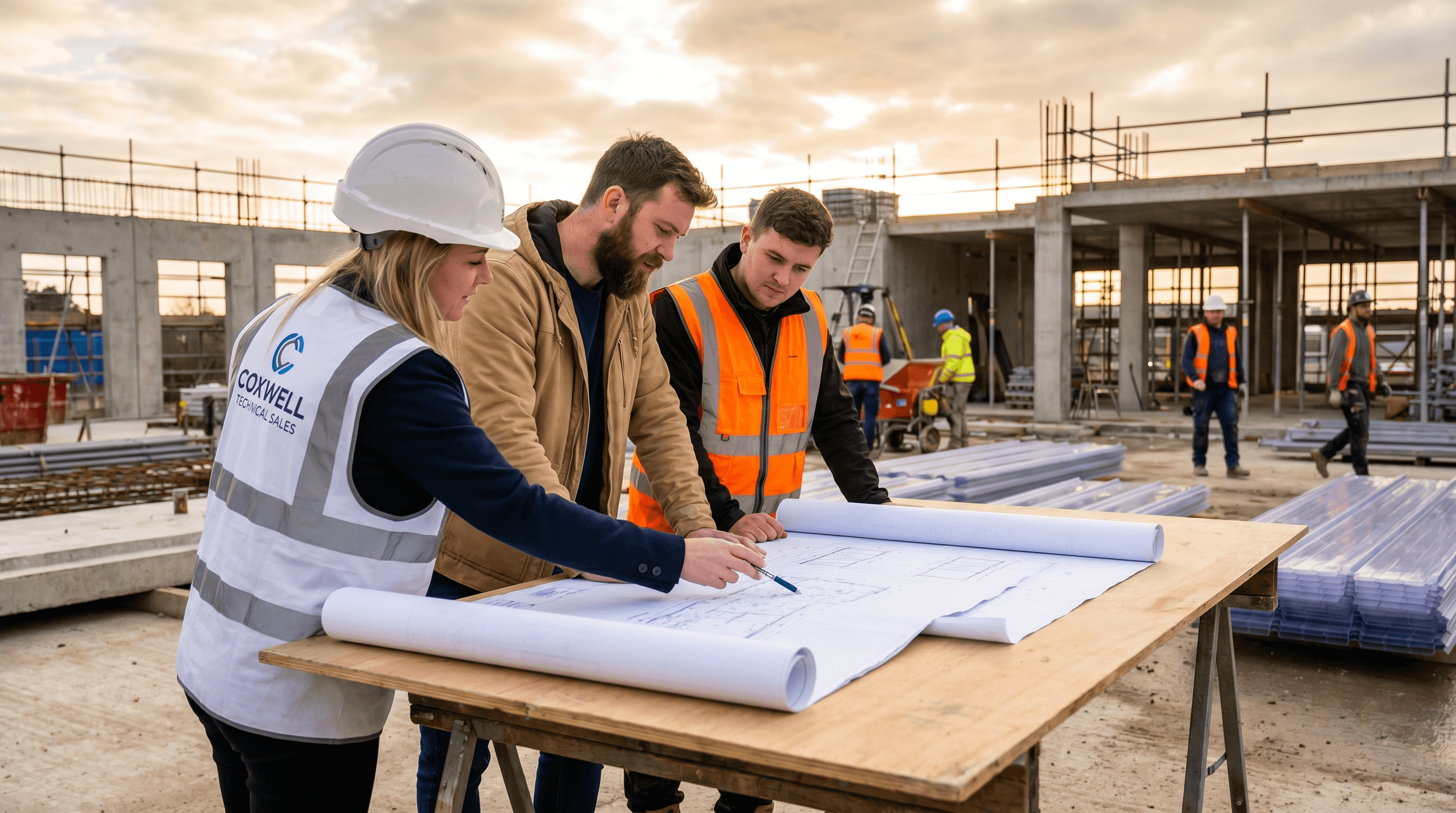 How Coxwell Helps Contractors Win Better Projects, Not Just Buy Sheets