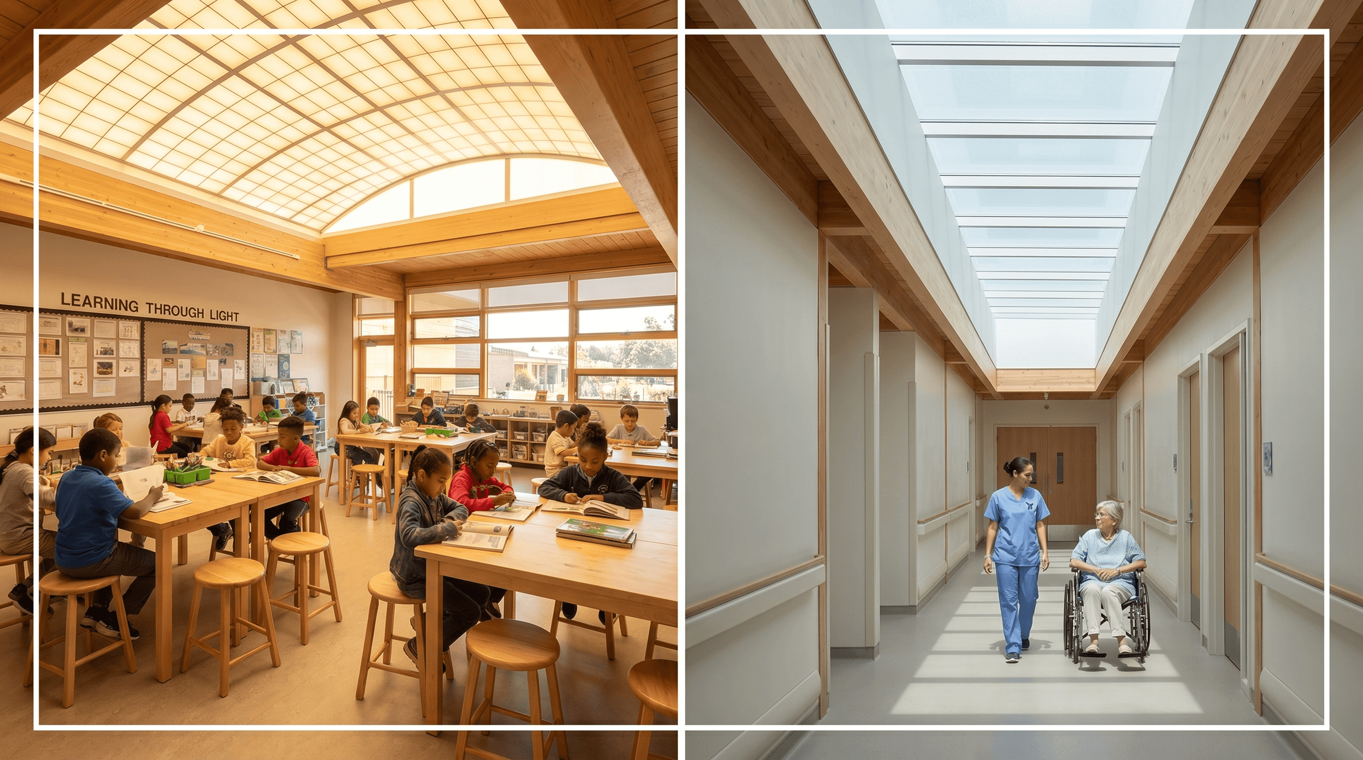 Daylighting in Schools and Hospitals: The Evidence and the Design Approach