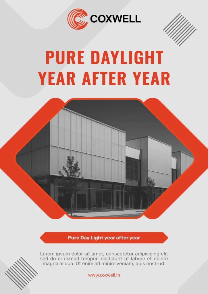 Coxwell polycarbonate facade product overview brochure for architects and developers